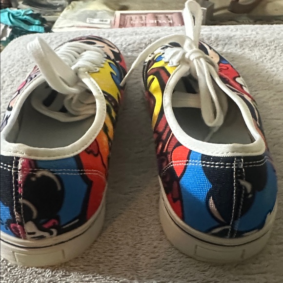 Colorful Cartoon Character Shoes size 10.5 women or size 9 men. NWOT - Picture 5 of 5